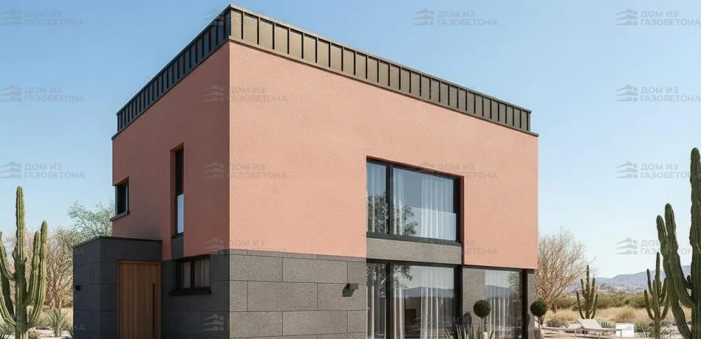 Проект Двухэтажный дом 13 на 11, 155 м2