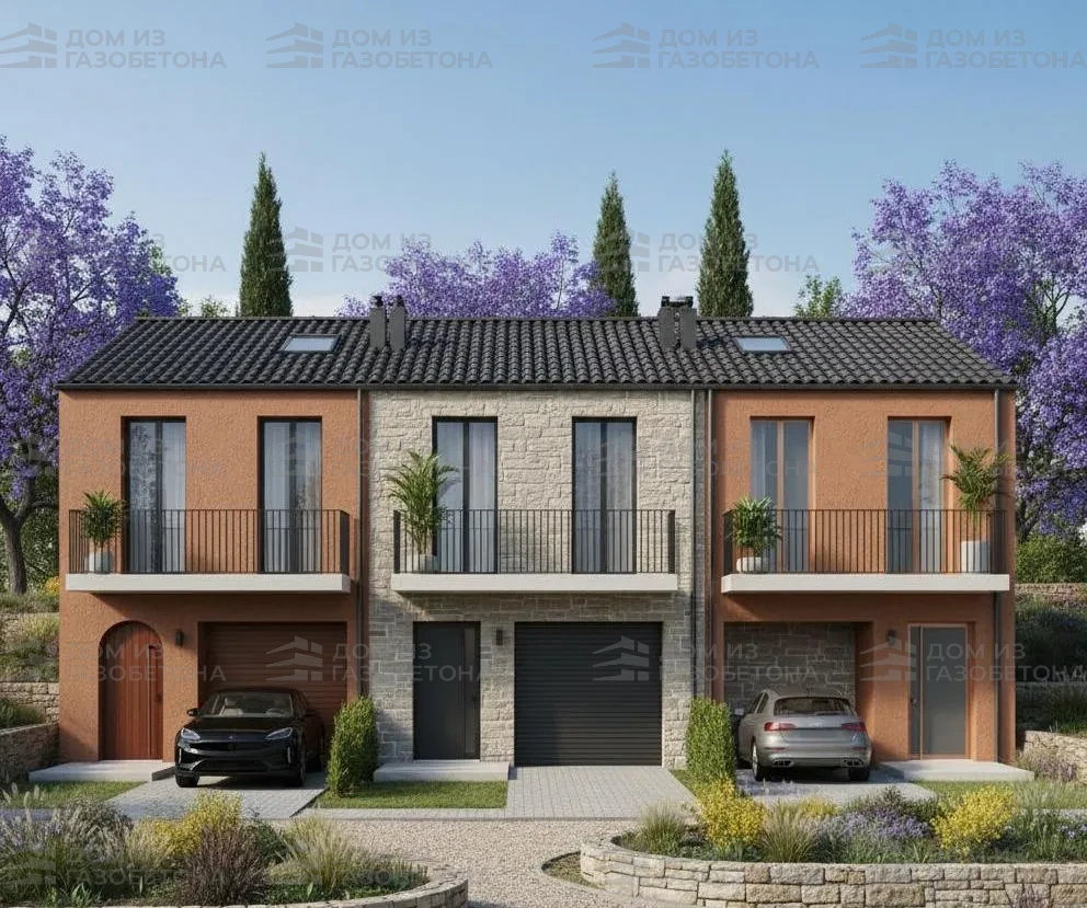 Проект Двухэтажный дом 19 на 15, 142 м2