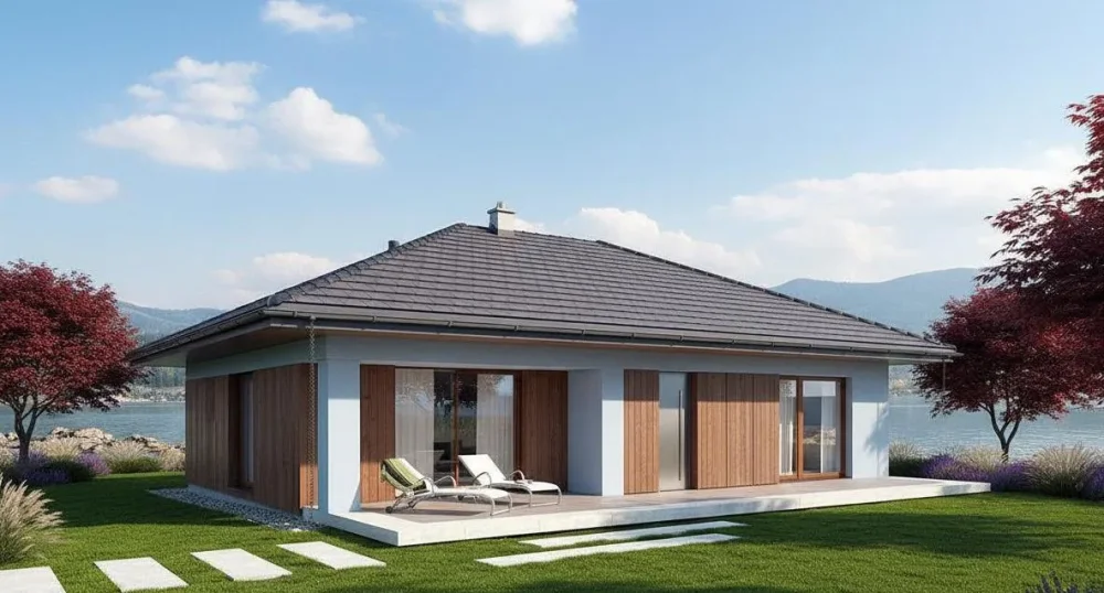 Проект Одноэтажный дом 13 на 14, 111 м2