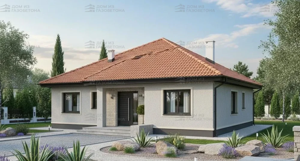 Проект Двухэтажный дом 13 на 14, 161 м2